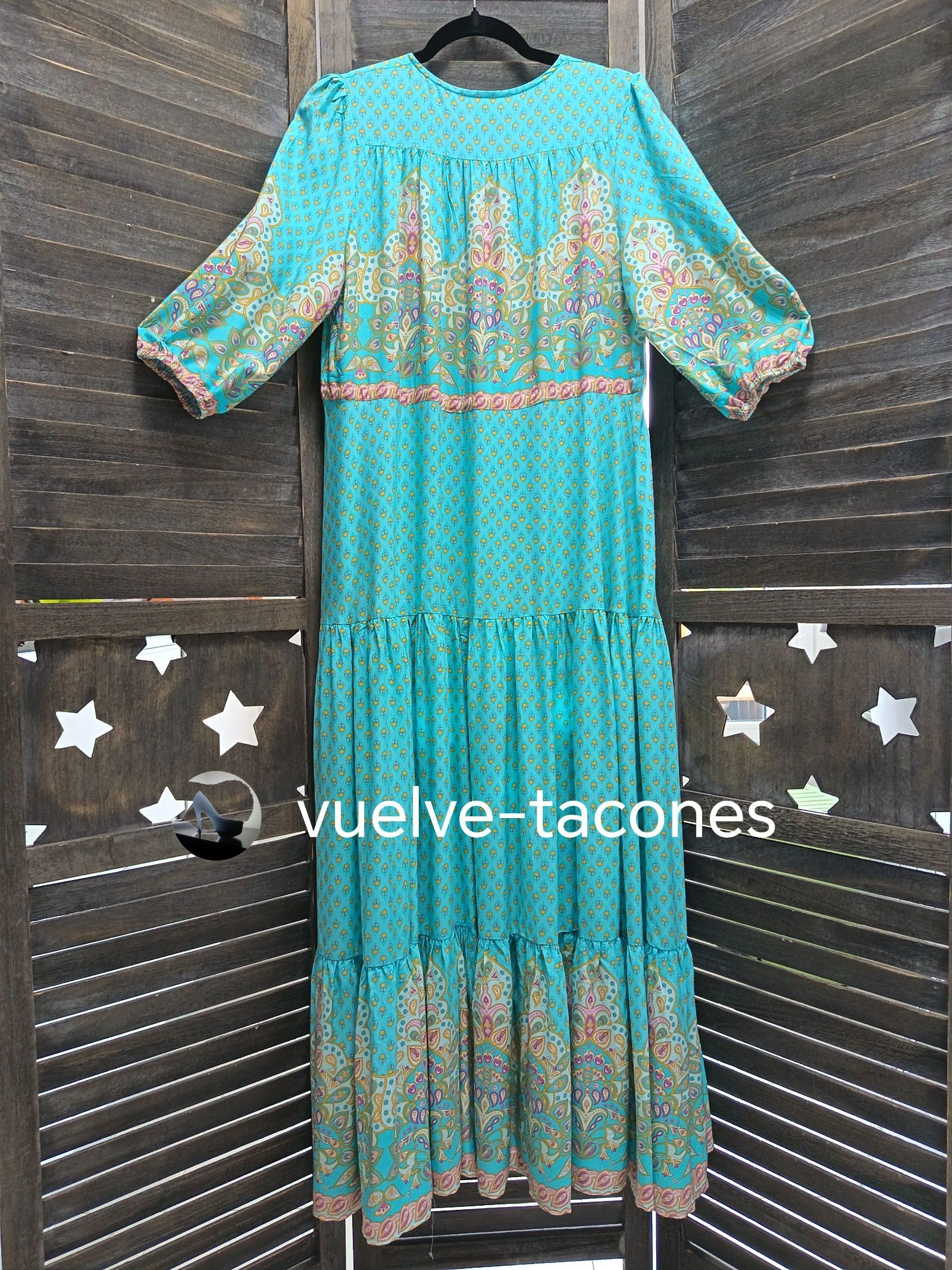 Vestido color turquesa ♡  JAASE *  talla M – photo 6